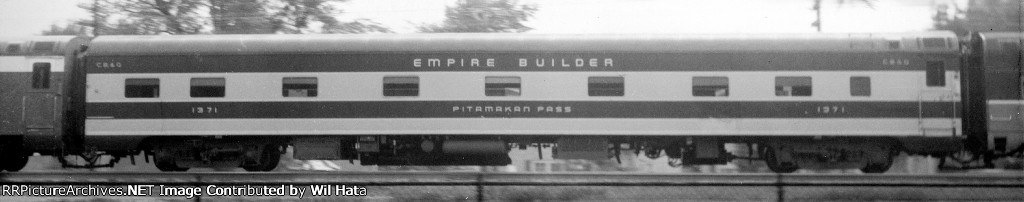 CB&Q 6-5-2 Sleeper 1371 "Pitamakan Pass"